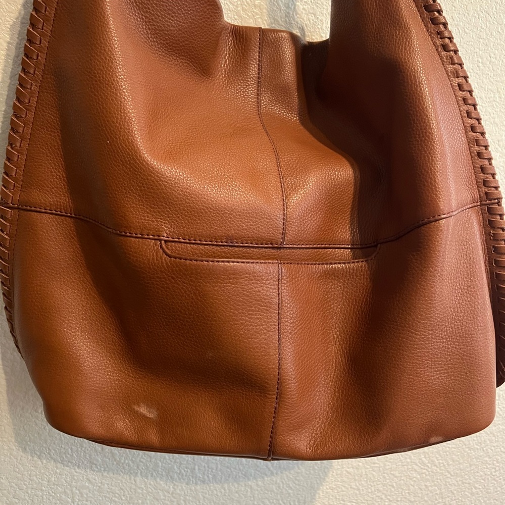 HOBO Tan Leather Shoulder Bag - Picture 2 of 6